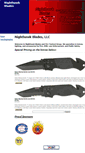 Mobile Screenshot of nighthawkblades.com
